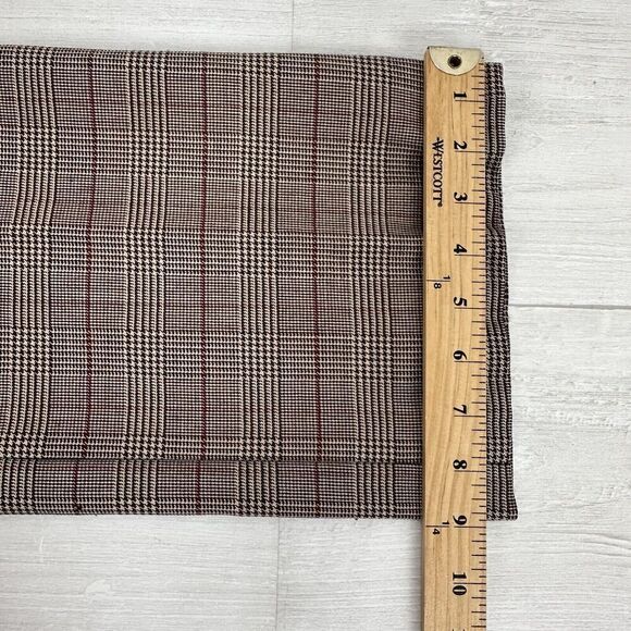 Vintage Stanley Blacker Trouser Pants Women 24 Houndstooth Hi Rise Wool Straight - Picture 10 of 11